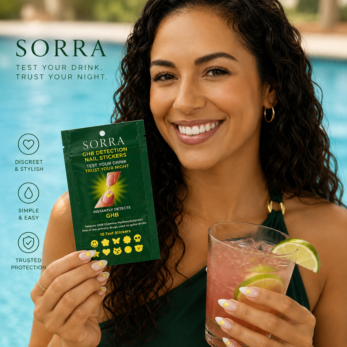 Sorra™ Drink Stickers
