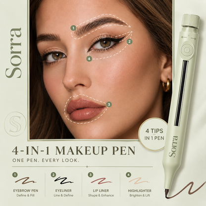 Sorra™ 4 In 1 Makeup Pen