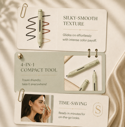 Sorra™ 4 In 1 Makeup Pen