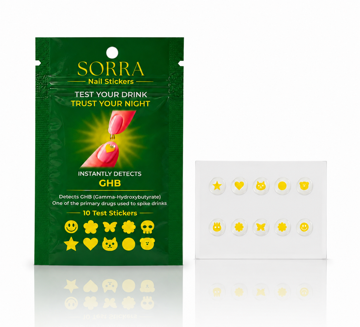 Sorra™ Drink Stickers