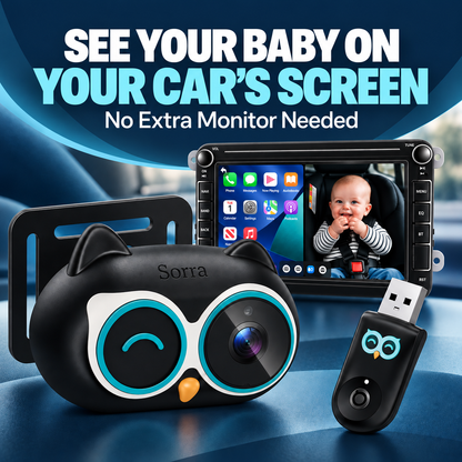 Sorra™ CarPlay Baby Camera