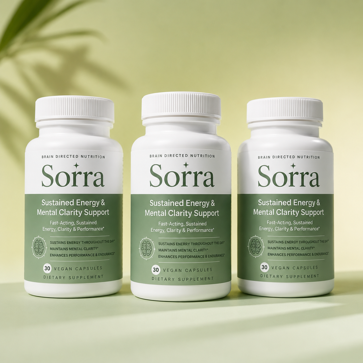 Sorra™ Sustained Energy & Mental Clarity Support
